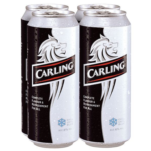 Carling International UK 500ml x 24 - Â£8.75