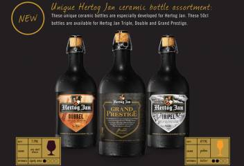 Hertog Jan ceramic bottles