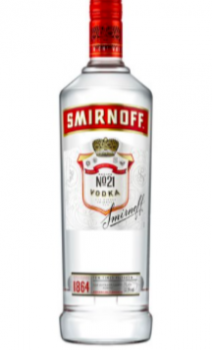 SMIRNOFF RED 100 CL