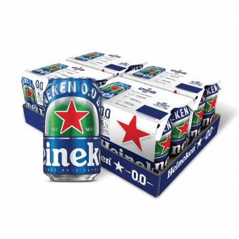 Heineken 0.0 beer cans 24x33cl 0.0%