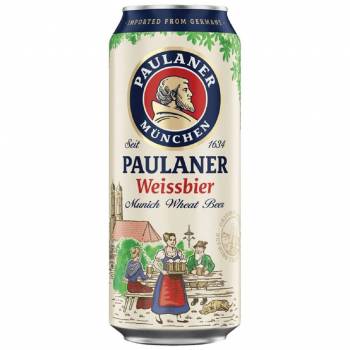Paulaner 500ml cans Nov BBD @ euro 13.25 ex Loendersloot