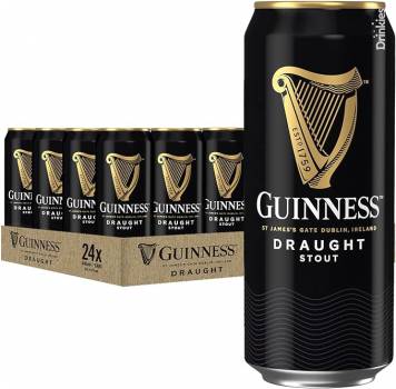 Guinness Draught Cans 8-pack (3x8x440ml) ABV 4.2%@€21.99