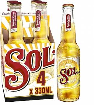 Sol Beer 4.2% 24x33cl bottles (31/05/25)
