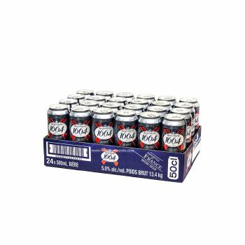 KRONENBOURG 1664 24X50CL CANS 5%