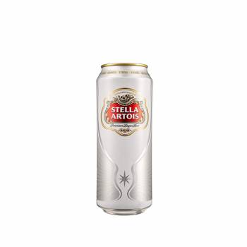 Stella Artois beer cans 24x50cl