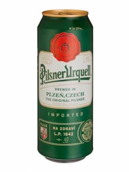 Pilsner Urquell 4.4$x50cl cans