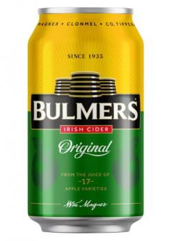 - Bulmers Original Cider, 24x33cl. cans 4,5%