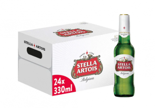 Stella Artois 24x33cl btl. 5%