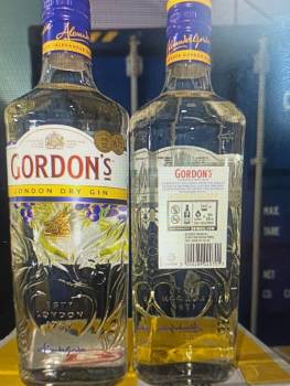 Gordon's Gin and Bell's 70 cl In Riga Early December