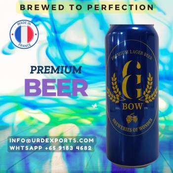 GG BOW premium. Beer 24x500 ml cans x5%