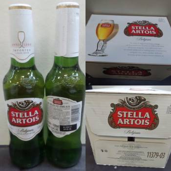 Stella Artois EU Bottles 5% 24x330ml Bottle