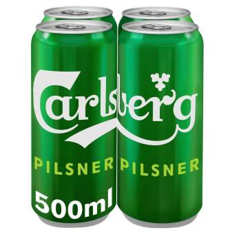 Carlsberg 24x1 0,50l cans 5% Danish Origin