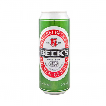 BECKS 50 CL CANS