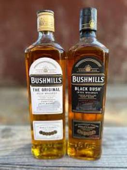 S>BUSHMILLS 70CL/1L/BLACK BUSH 70CL.