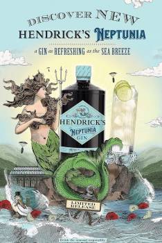 Hendrick's Neptunia 6/70/43,4 REF @ € 93.45/Cs