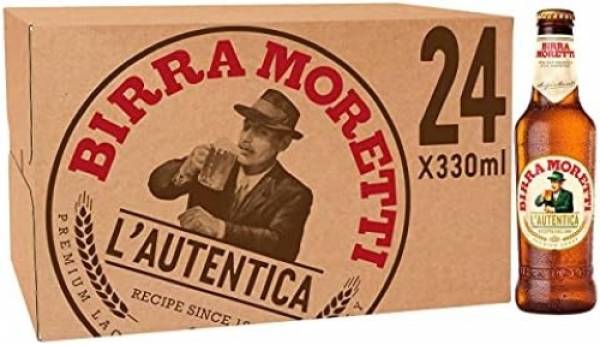 Birra Moretti 24/33/4.6 Bottle