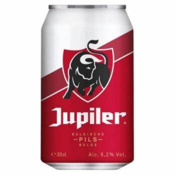 Jupiler coldgrip beer cans 24 x 33cl